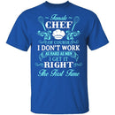 Female Chef T-Shirt CustomCat