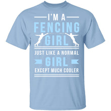 Fencing Girl T-Shirt