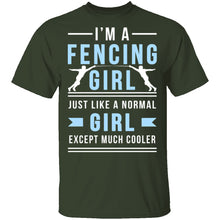 Fencing Girl T-Shirt