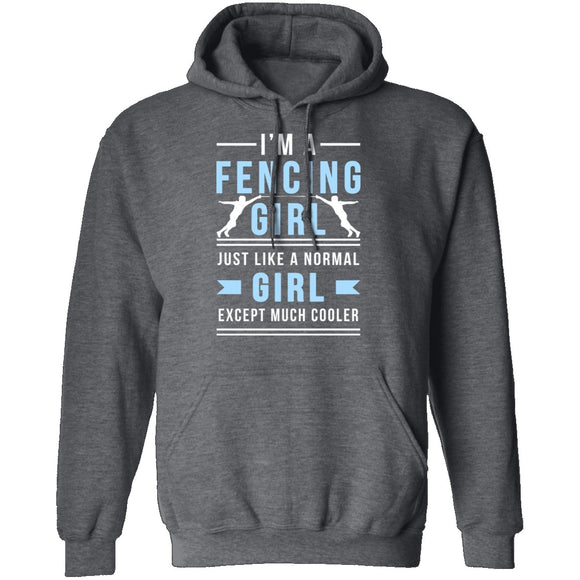 Fencing Girl T-Shirt CustomCat