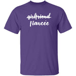 Fiancee (Girlfriend) T-Shirt CustomCat