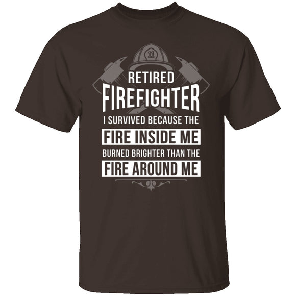 Fire Inside Me T-Shirt CustomCat
