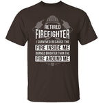 Fire Inside Me T-Shirt CustomCat