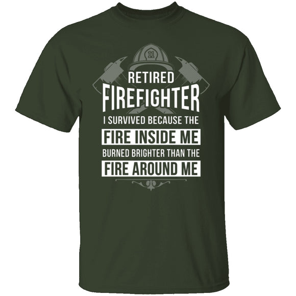 Fire Inside Me T-Shirt CustomCat