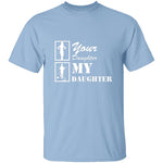 Firefighter Daughter T-Shirt CustomCat