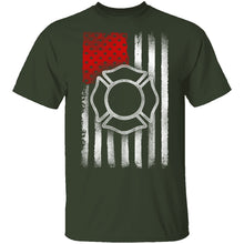 Firefighter Flag T-Shirt