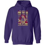 Firefighter Storm T-Shirt CustomCat