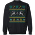 Firefighter Ugly Christmas Sweater CustomCat
