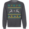 Firefighter Ugly Christmas Sweater CustomCat