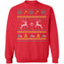 Firefighter Ugly Christmas Sweater CustomCat
