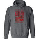 Fireworks Beer And Freedom T-Shirt CustomCat