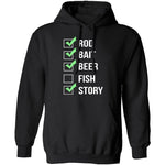 Fishing Checklist T-Shirt CustomCat