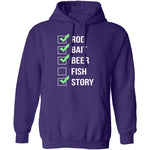 Fishing Checklist T-Shirt CustomCat