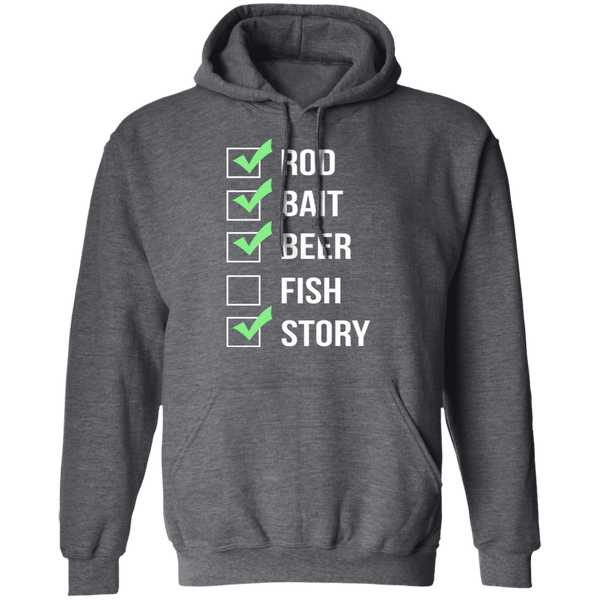 Fishing Checklist T-Shirt CustomCat