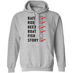 Fishing List T-Shirt CustomCat