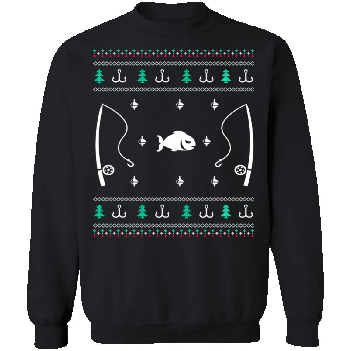 Fishing Ugly Christmas Sweater