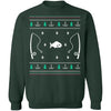 Fishing Ugly Christmas Sweater CustomCat