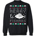 Fishmas Ugly Christmas Sweater CustomCat