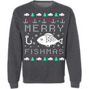 Fishmas Ugly Christmas Sweater CustomCat