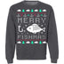 Fishmas Ugly Christmas Sweater CustomCat