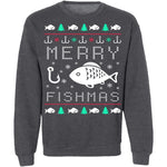 Fishmas Ugly Christmas Sweater CustomCat