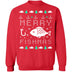 Fishmas Ugly Christmas Sweater CustomCat