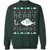 Fishmas Ugly Christmas Sweater CustomCat