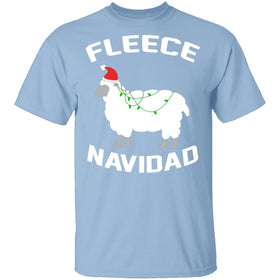 Fleece Navidad T-Shirt CustomCat