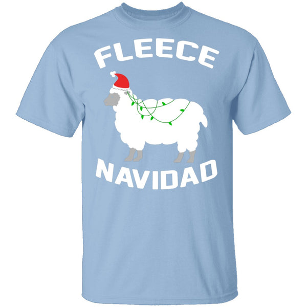 Fleece Navidad T-Shirt CustomCat