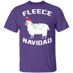 Fleece Navidad T-Shirt CustomCat