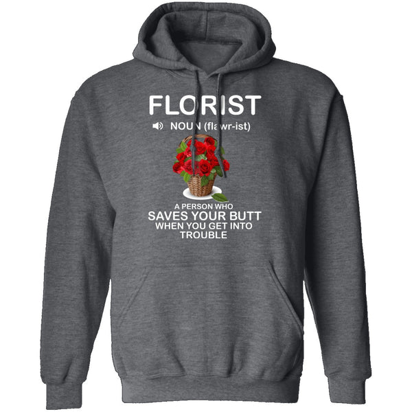 Florist Definition T-Shirt CustomCat
