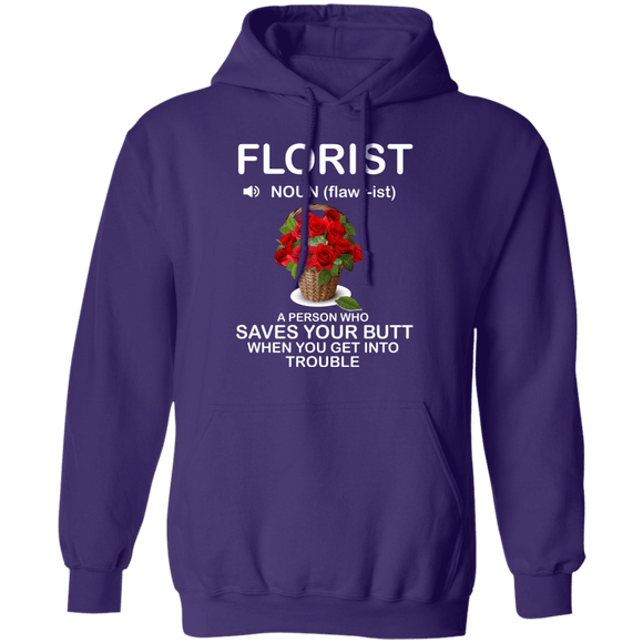 Florist Definition T-Shirt CustomCat