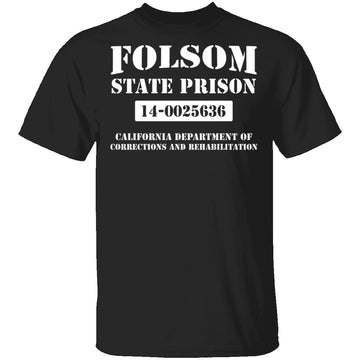 Folsom State Prison T-Shirt CustomCat
