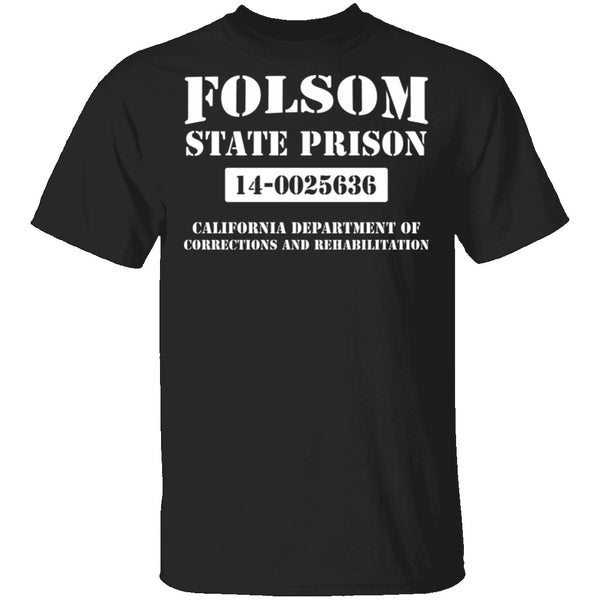 Folsom State Prison T-Shirt CustomCat