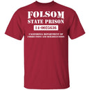 Folsom State Prison T-Shirt CustomCat