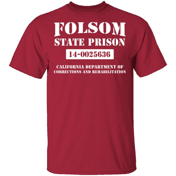 Folsom State Prison T-Shirt CustomCat