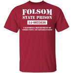 Folsom State Prison T-Shirt CustomCat
