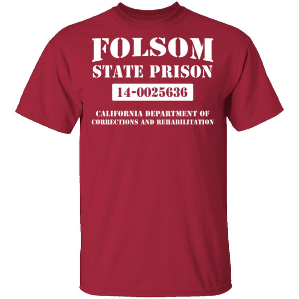 Folsom State Prison T-Shirt CustomCat