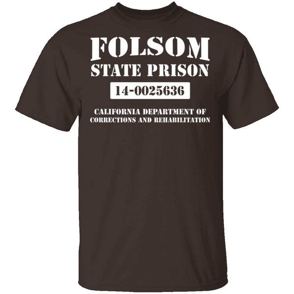 Folsom State Prison T-Shirt CustomCat