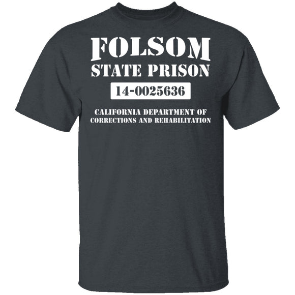 Folsom State Prison T-Shirt CustomCat