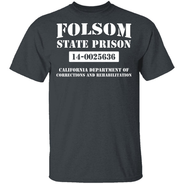 Folsom State Prison T-Shirt CustomCat