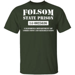 Folsom State Prison T-Shirt CustomCat