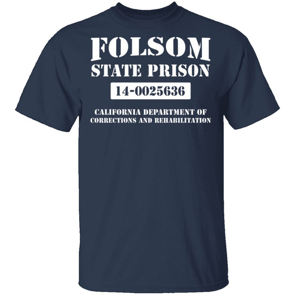 Folsom State Prison T-Shirt CustomCat