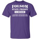 Folsom State Prison T-Shirt CustomCat