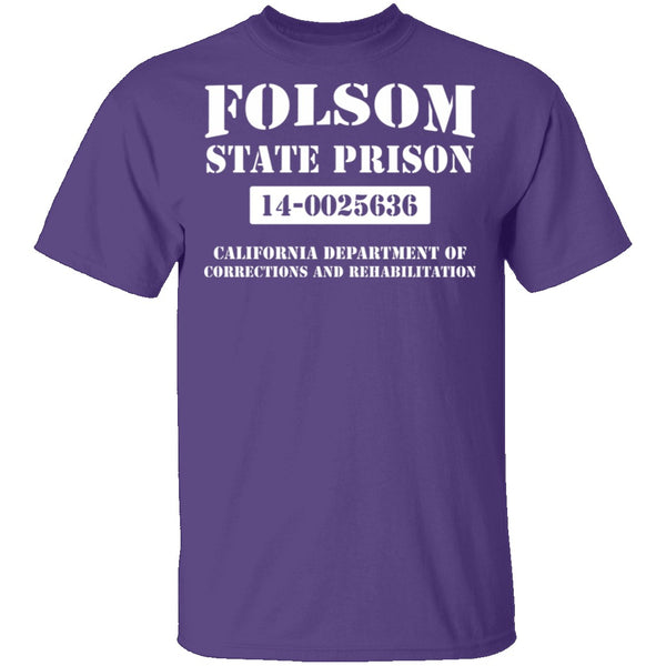 Folsom State Prison T-Shirt CustomCat