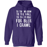 For Beer I Crawl T-Shirt CustomCat