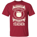 Forever A Teacher T-Shirt CustomCat