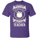 Forever A Teacher T-Shirt CustomCat
