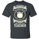Forever A Teacher T-Shirt CustomCat