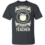 Forever A Teacher T-Shirt CustomCat